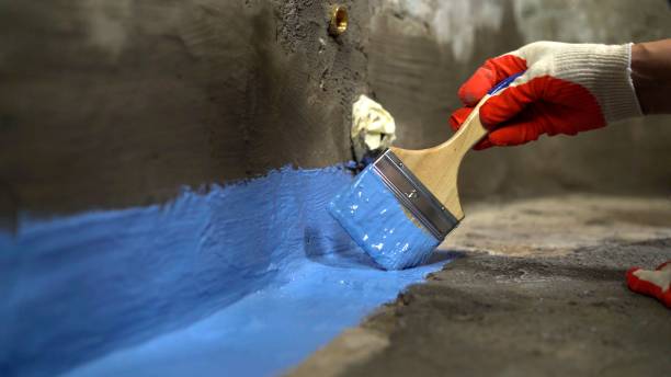 SJ Waterproofing Pros commercial waterproofing team near Norvell, MI